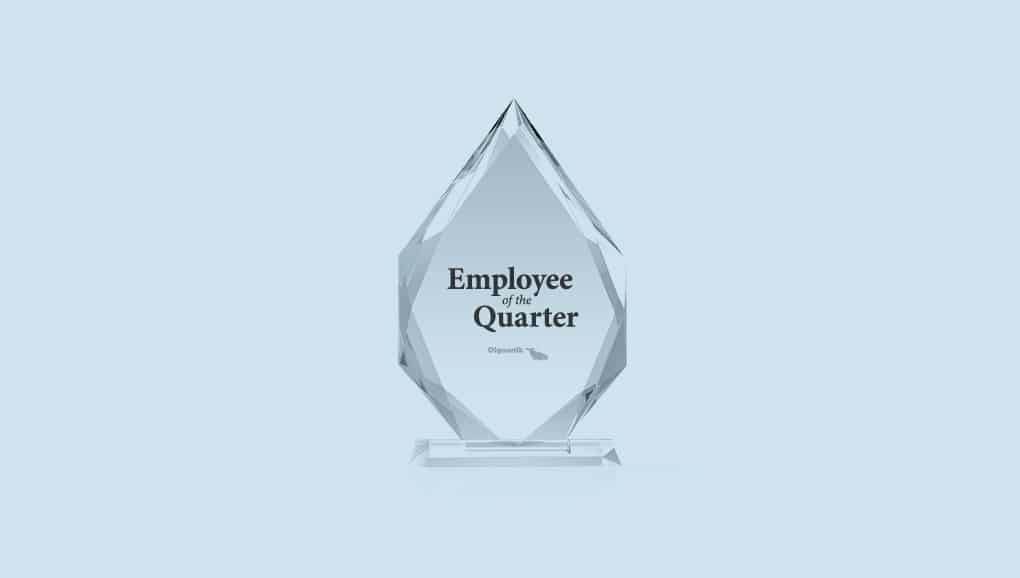 employee of the quarter graphic